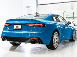 Audi RS5 Performance Exhaust - AWE Tuning - Touring Edition Cat Back - Diamond Black - `20-`27